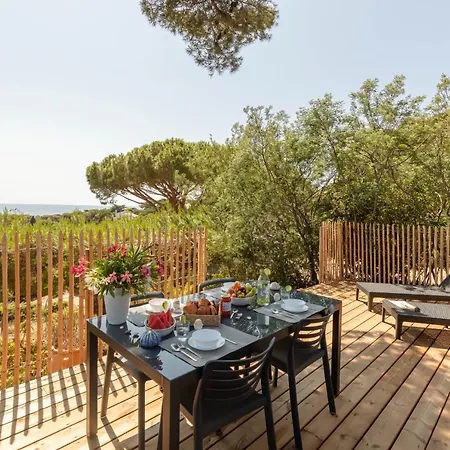 L'olivier, Mobil-home Climatise Avec Vue Exceptionnelle Ιέρ